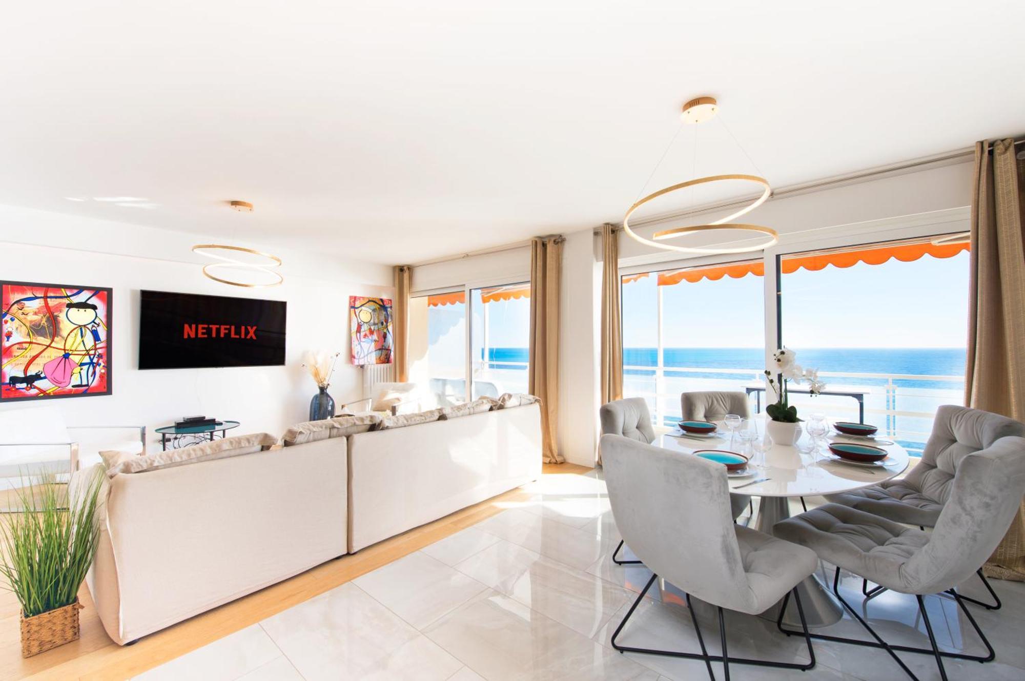 Luxueux - Terrasse Vue Mer - Parking Prive - Bo Saint-Antoine  Dış mekan fotoğraf