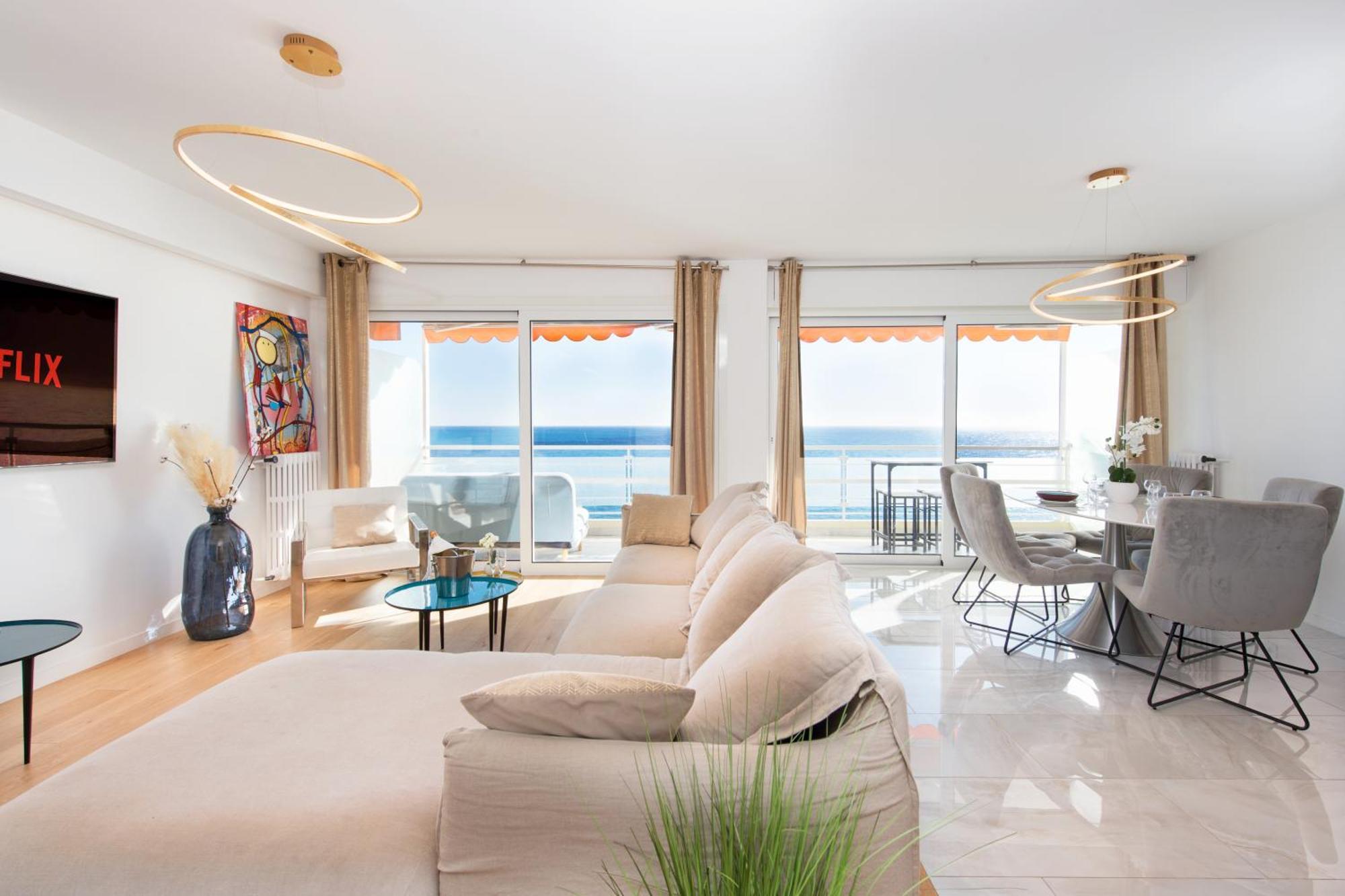 Luxueux - Terrasse Vue Mer - Parking Prive - Bo Saint-Antoine  Dış mekan fotoğraf